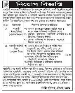 Alacrity for Poverty Alleviation in Bangladesh (APAB) Teacher Job Circular 2019 