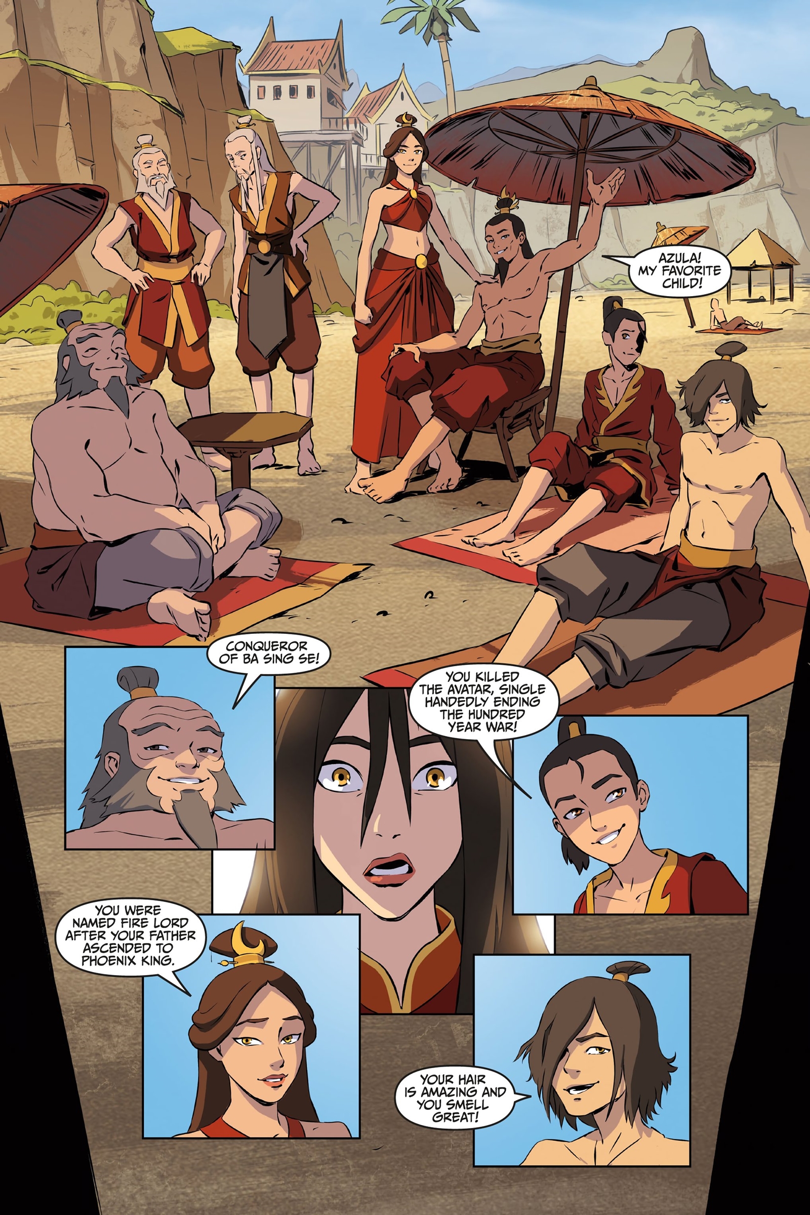 Azula in the spirit temple read online free