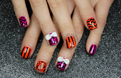 acrylic nails bow nail painted bows 3d finger june neon decoration paint