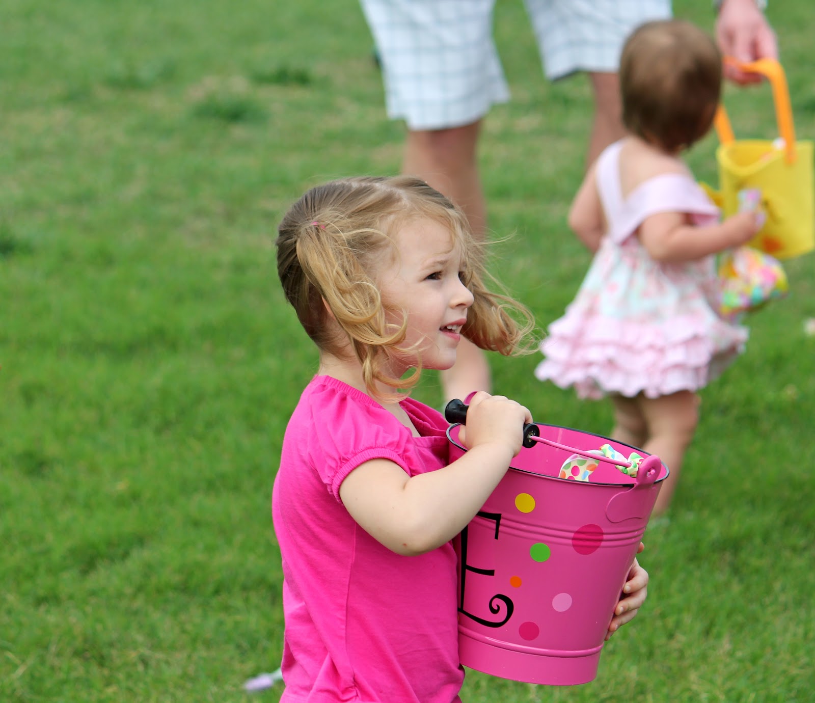Brett, M, and our Irish Twins Castle Hills Easter Egg Hunt 2012