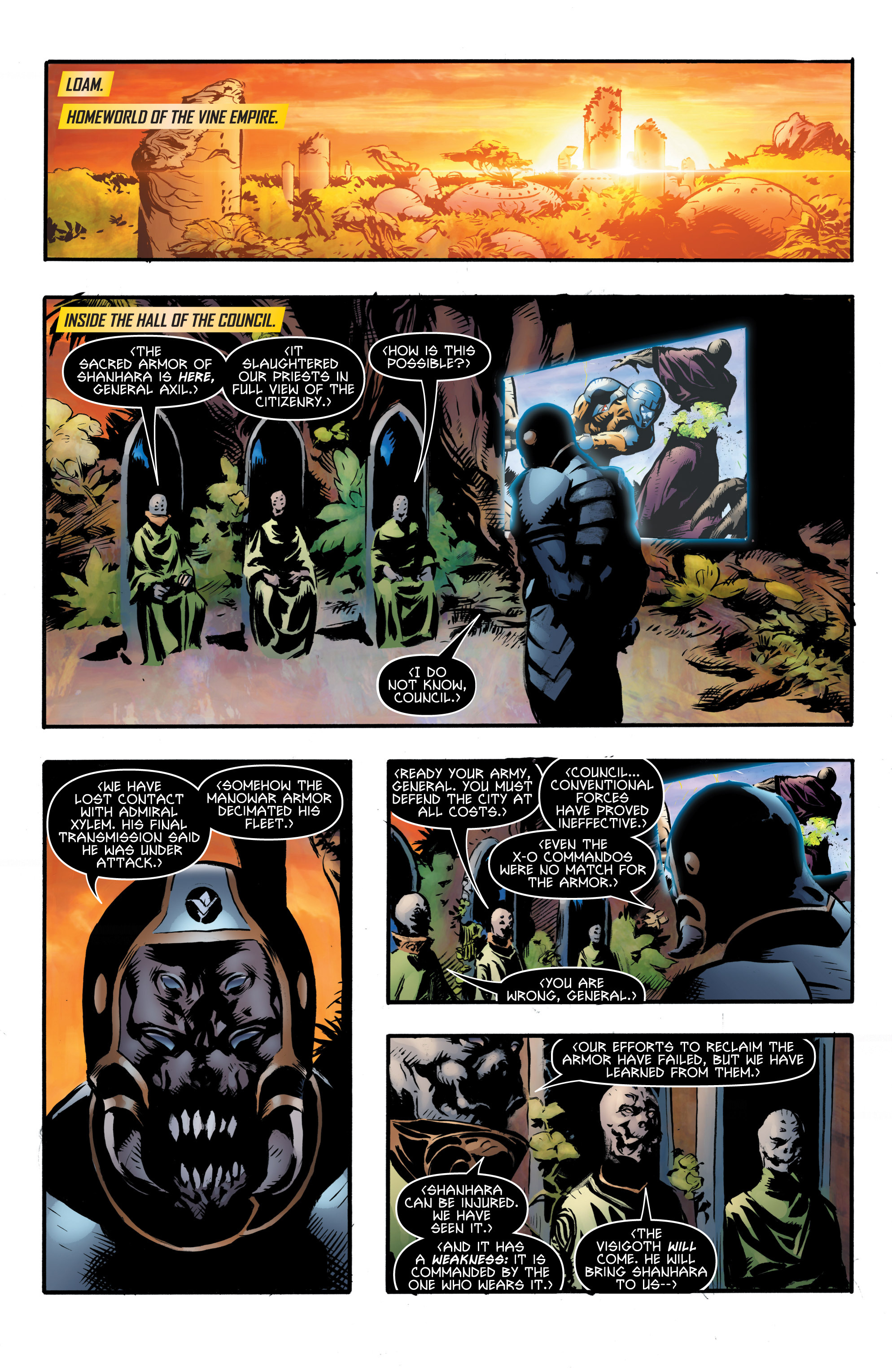Read online X-O Manowar (2012) comic -  Issue # _TPB 3 - 79