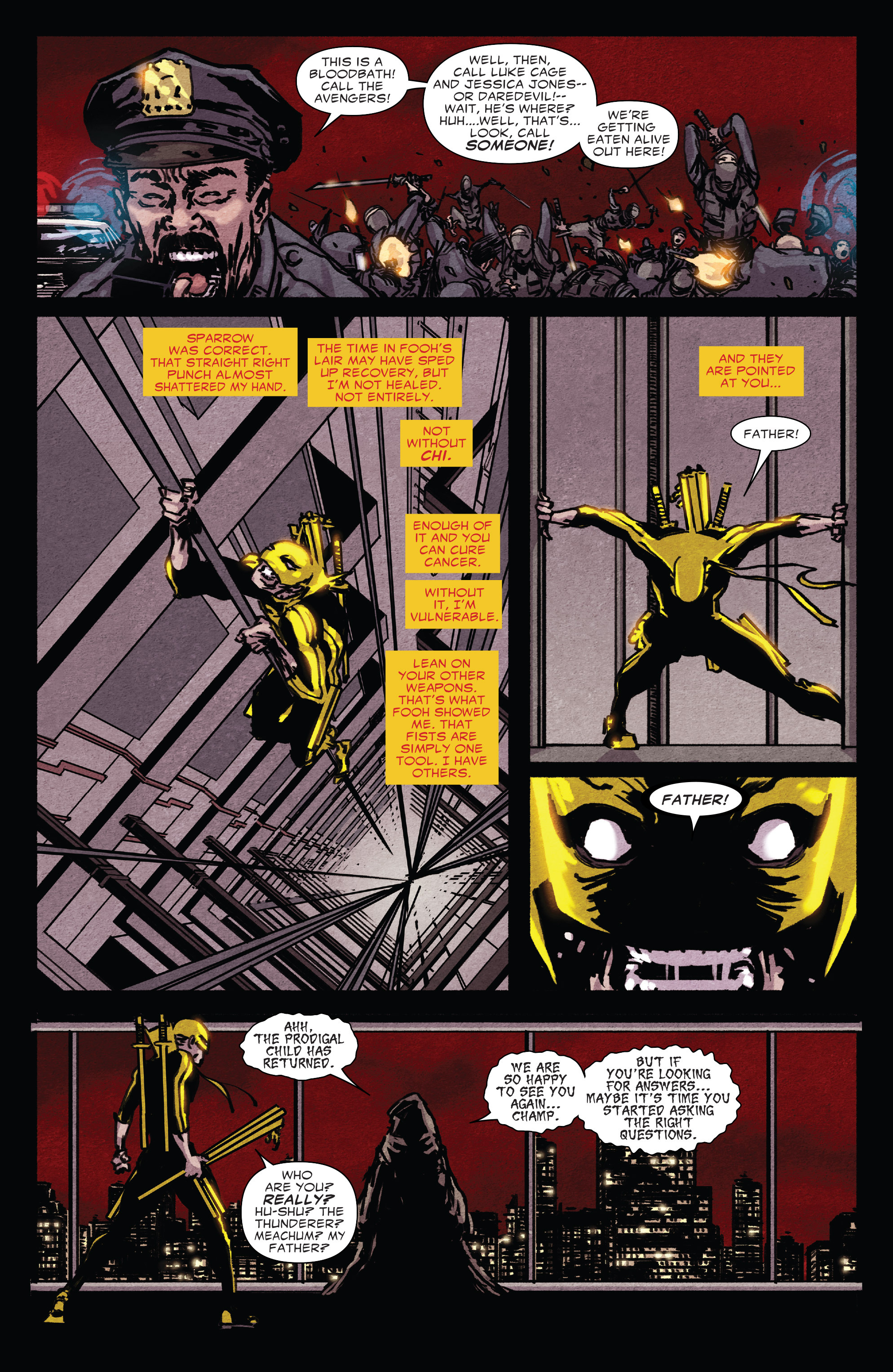 Read online Iron Fist: The Living Weapon comic -  Issue #9 - 11