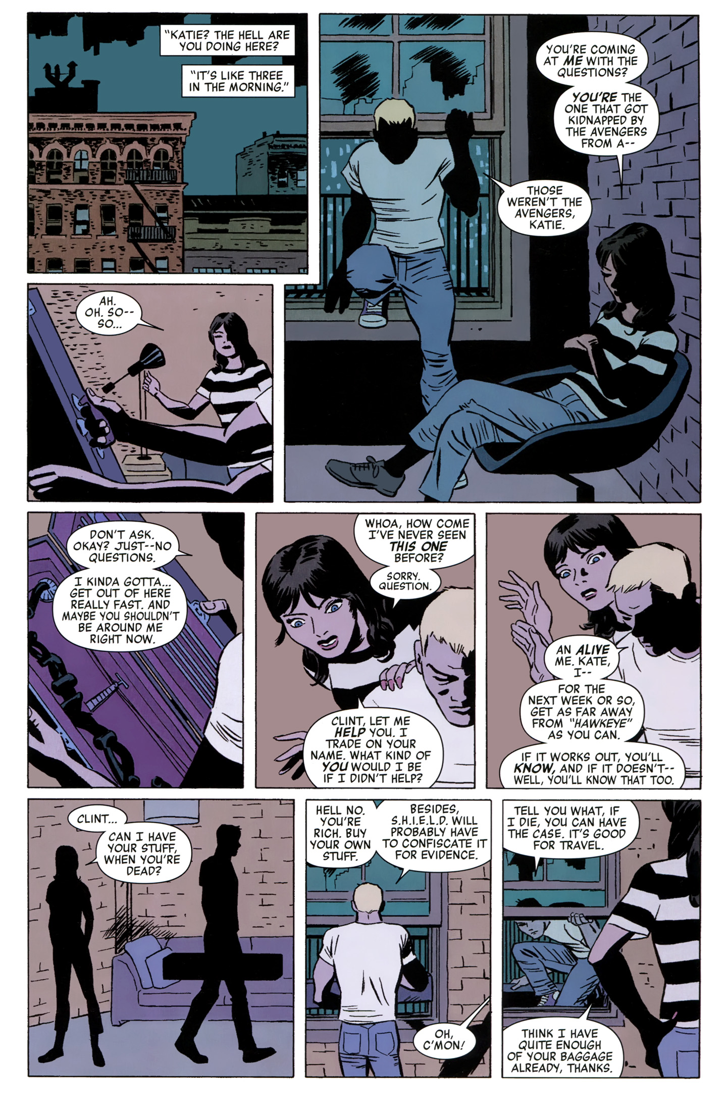 Read online Hawkeye (2012) comic -  Issue #4 - 6