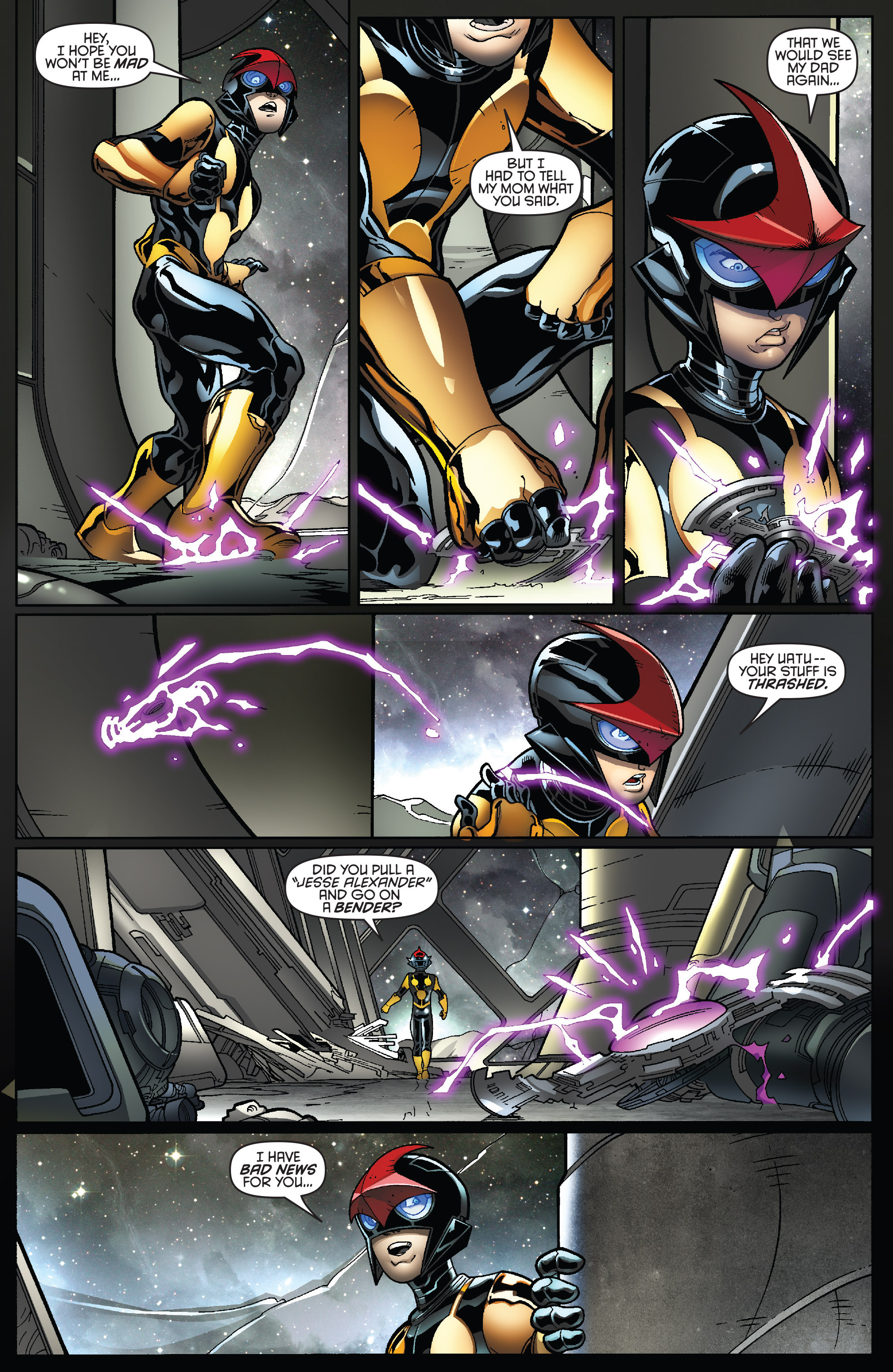 Read online Nova (2013) comic -  Issue #18 - 7