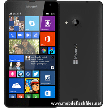 Microsoft Nokia Lumia 535 RM-1090 Flash File - Firmware Free Download 