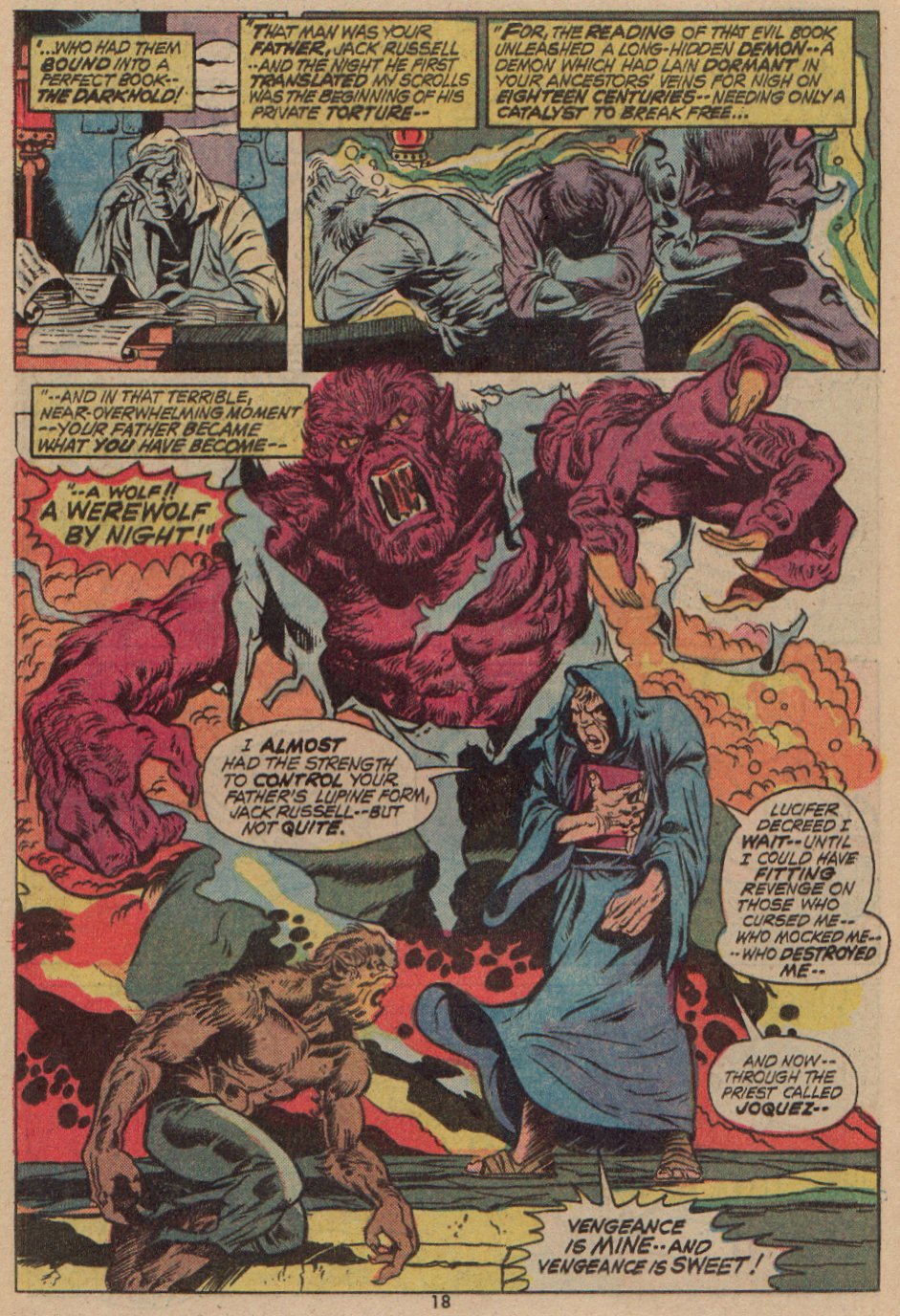 Read online Werewolf by Night (1972) comic -  Issue #3 - 14