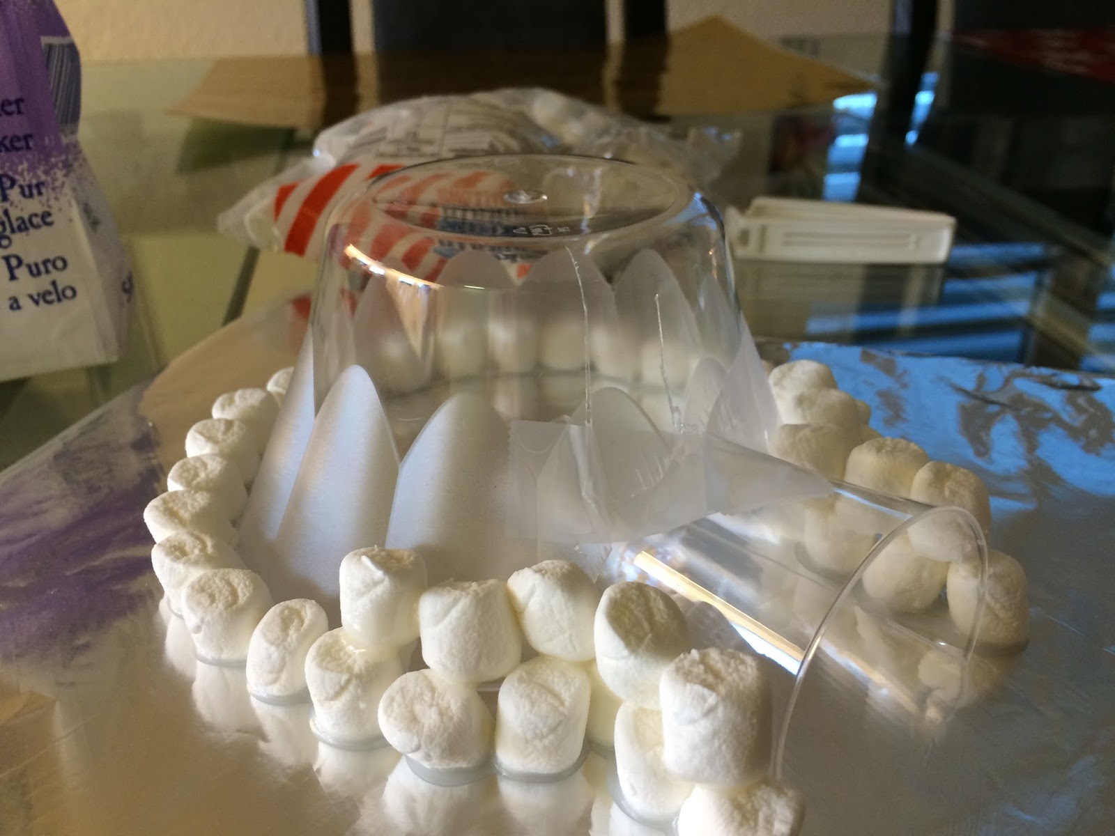 How to build a marshmallow igloo