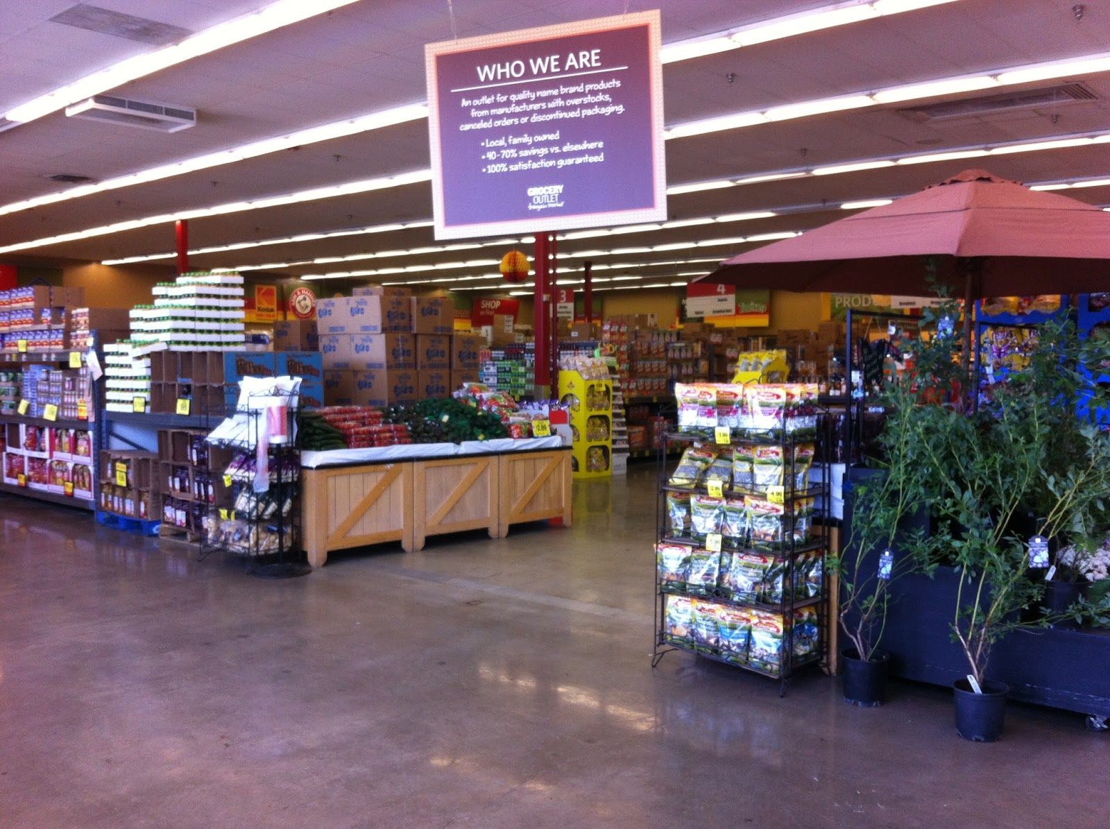 Kennewick Grocery Outlet BLOG More Space in Front!