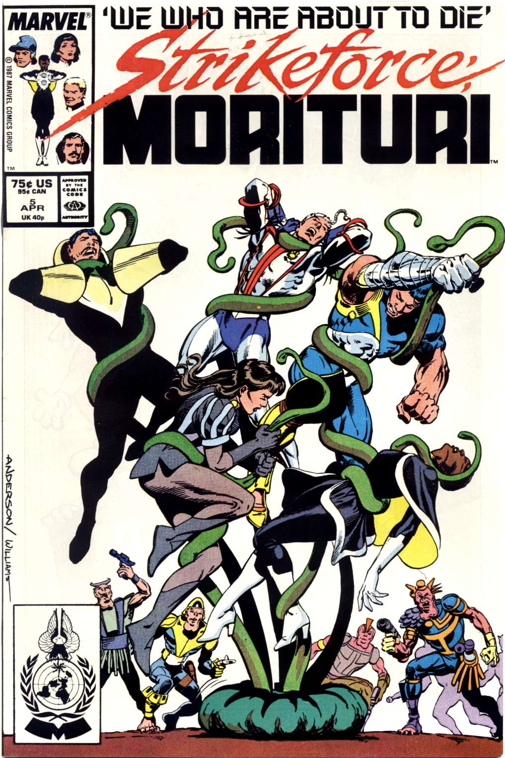 Read online Strikeforce: Morituri comic -  Issue #5 - 1