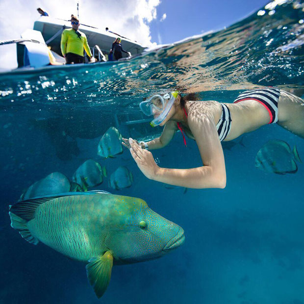 Parineeti Chopra Goes Snorkeling in the Ocean