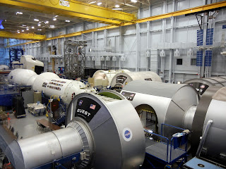 Warehouse of NASA technology at the Houston Space Center