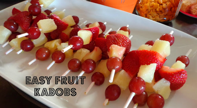Easy fruit kabobs