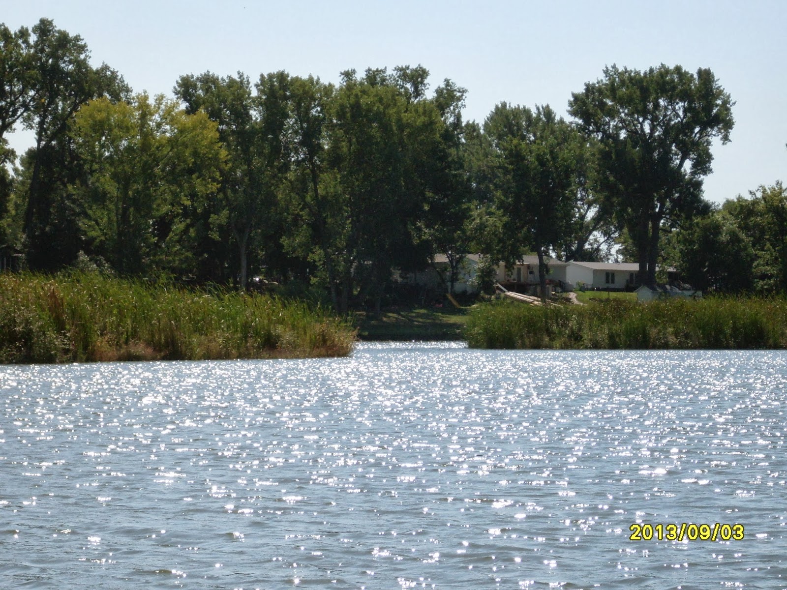 Kayaking the Lakes of South Dakota McCook Lake, North Sioux City SD