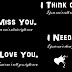 Quotes Saying I Love You and Miss You