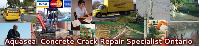 Aquaseal Basement Foundation Concrete Crack Repair Specialist