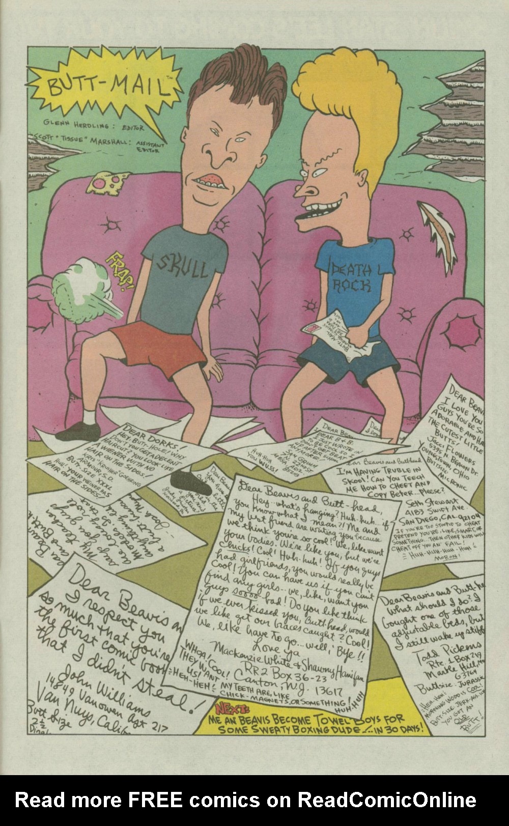 Read online Beavis and Butt-Head comic -  Issue #4 - 30