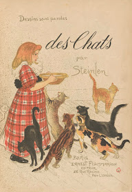 Artists' Book Des chats, dessins sans paroles  Théophile Alexandre Steinlen, 1898