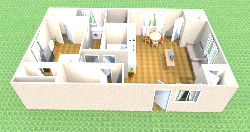 Mr.Sniffles Blogger Sweet Home 3D Floor Plan