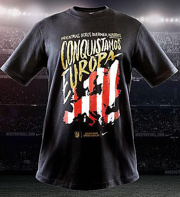 camiseta Atlético de Madrid Campeones Europa League