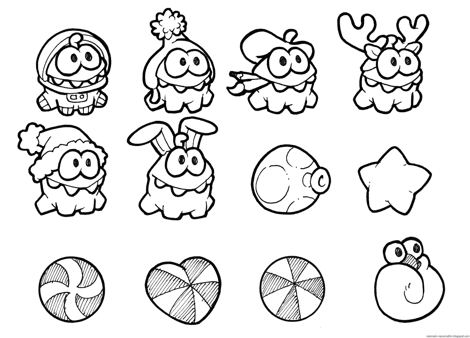 Раскраска Няма