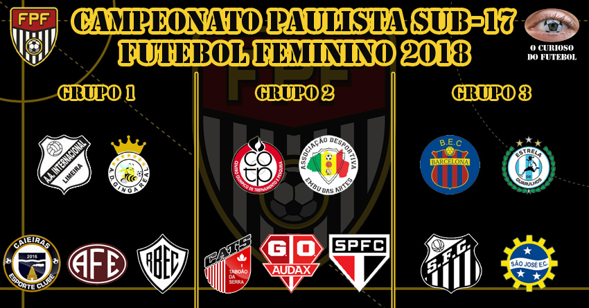 Santos participará do Campeonato Paulista Feminino Sub-17 - Diário do Peixe