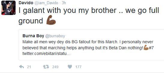 5 'I'm ready to die for this sh*t' - Burna Boy speaks in support of 2face Idibia led nationwide protest