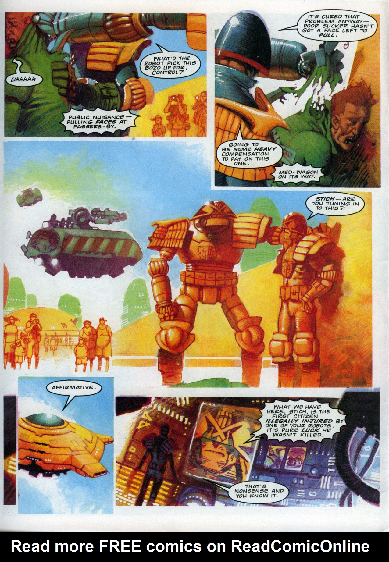Read online Judge Dredd: The Complete Case Files comic -  Issue # TPB 17 (Part 2) - 208
