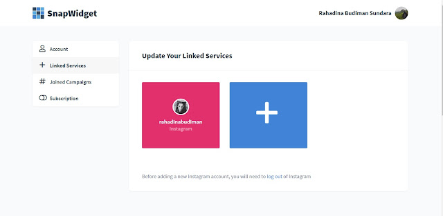 Cara Memasang Widget Instagram di Blog dengan SnapWidget