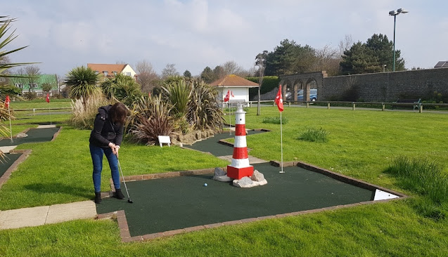 Splash Point Mini Golf in Denton Gardens, Worthing Splash Point Mini Golf in Denton Gardens, Worthing
