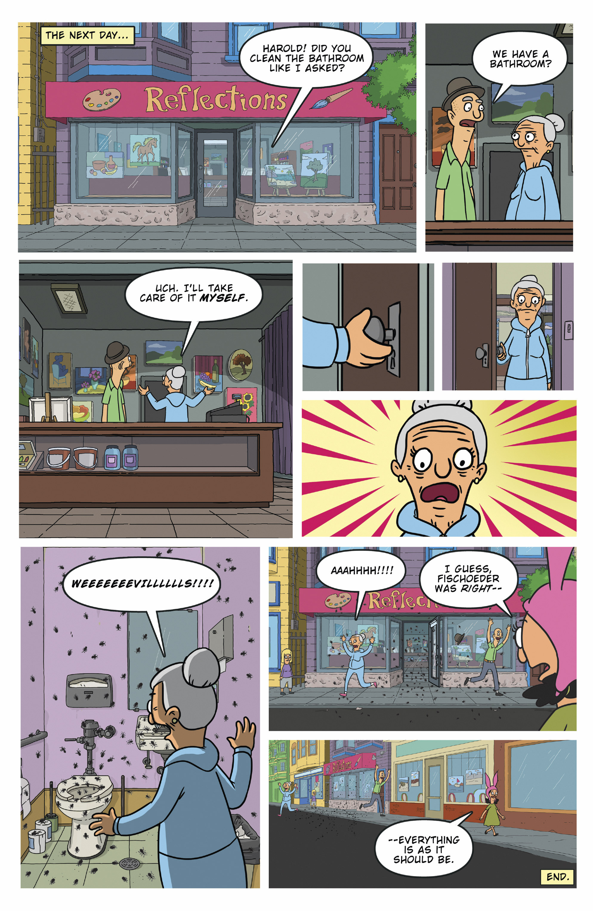 Read online Bob's Burgers (2015) comic -  Issue #7 - 16