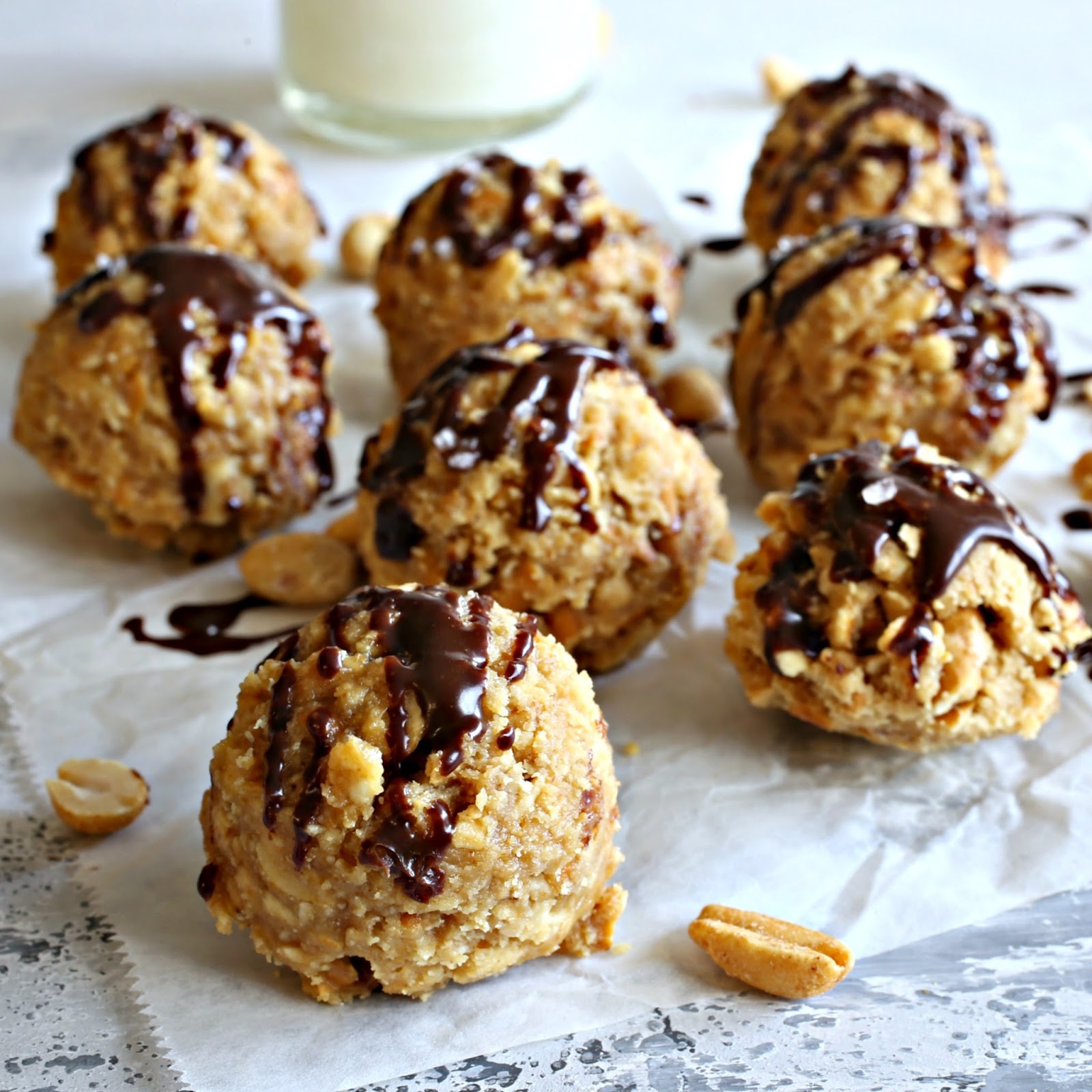 Hungry Couple Crunchy Peanut Butter Pretzel Balls