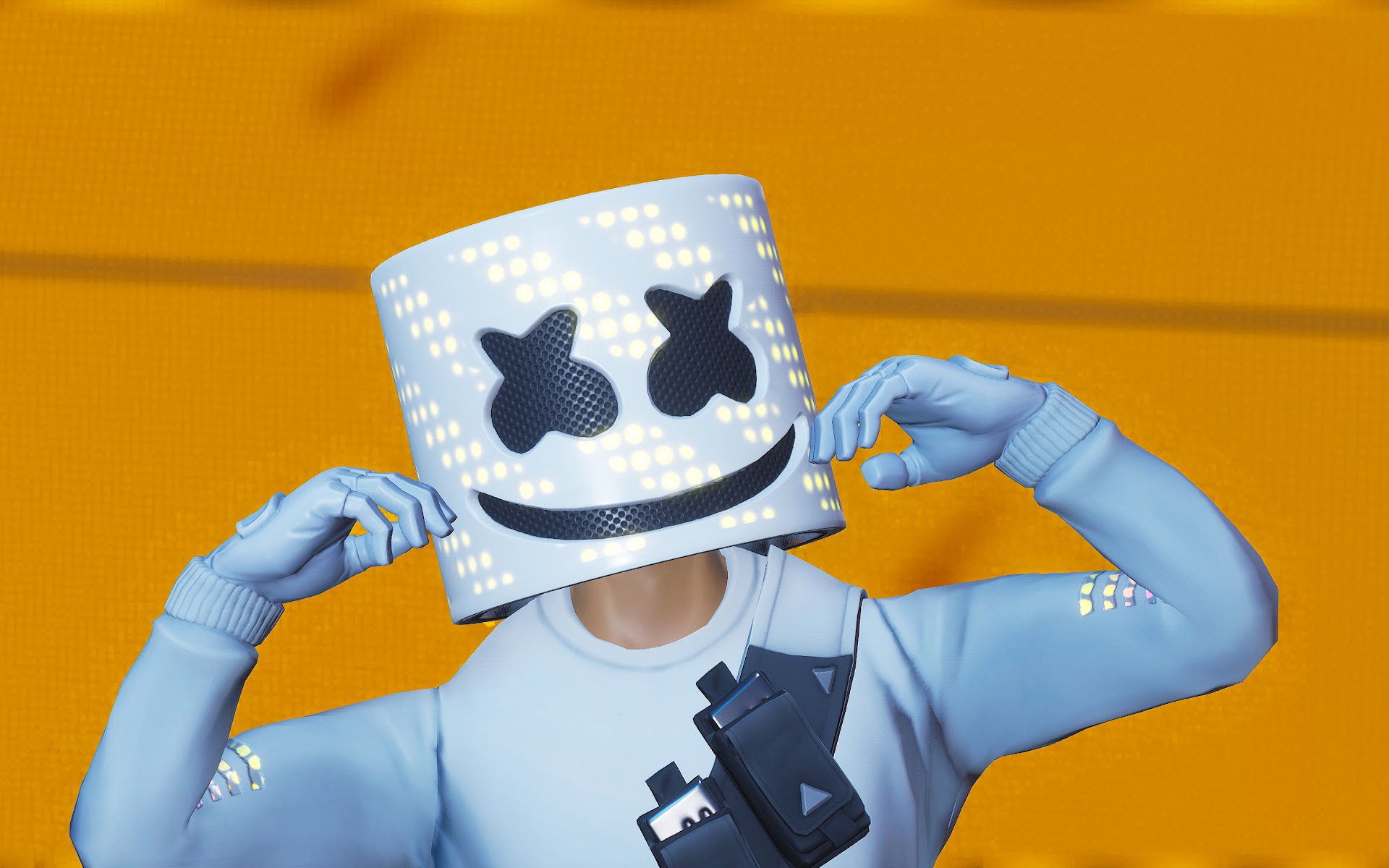Marshmello, Fortnite Battle Royale, 4K, 115 Wallpaper PC Desktop