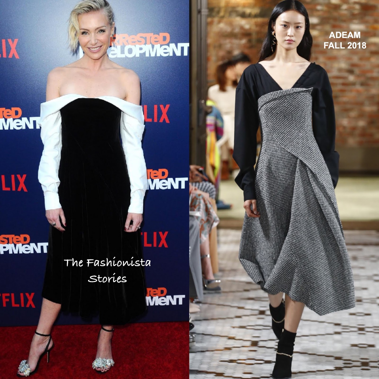 Portia de Rossi in Adeam at the Arrested Development Season 5 LA Premiere