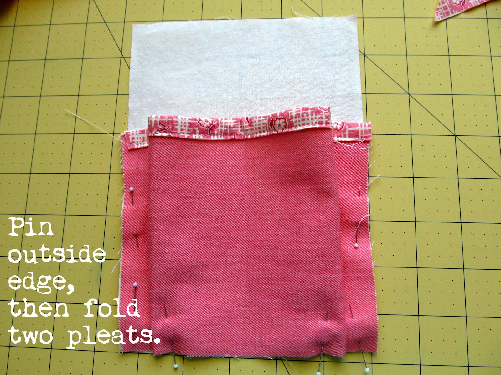 Pickup Some Creativity A Pleated Pocket Mini Tutorial