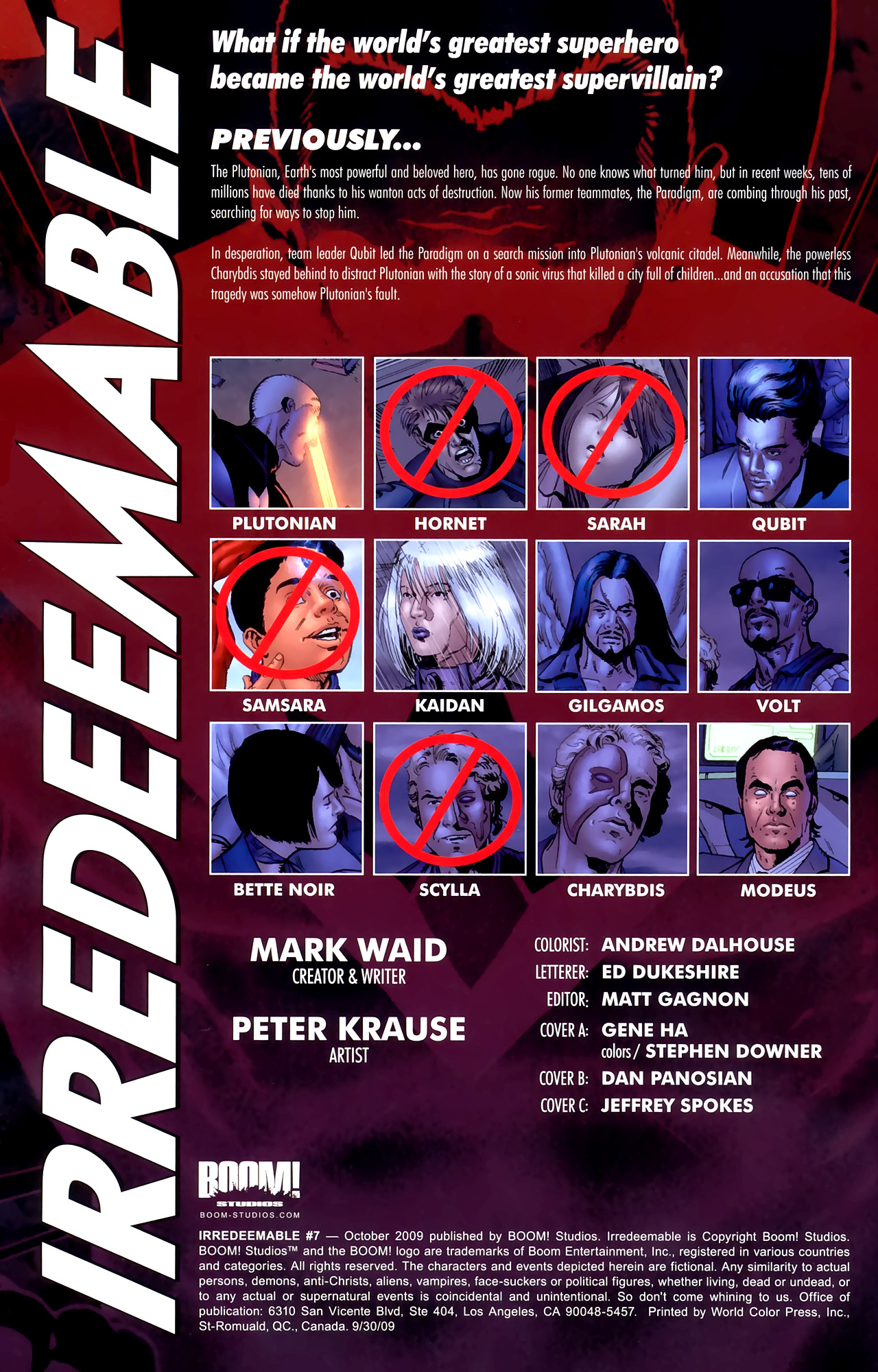 Read online Irredeemable comic -  Issue #7 - 3