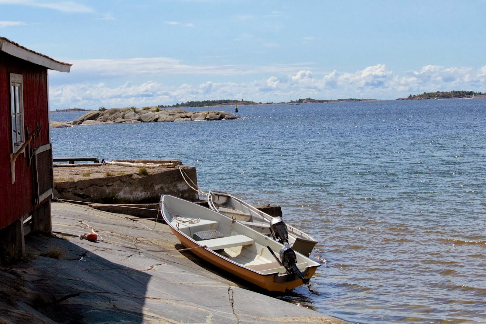 Finnish sea shore