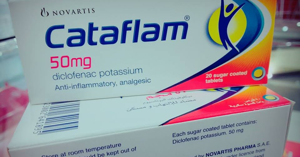 CATAFLAM: Manfaat, Dosis, Fungsi, Efek Samping Obat Sakit ...