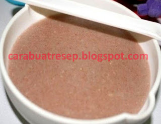 Foto Resep Bubur Susu Beras Merah Untuk Bayi