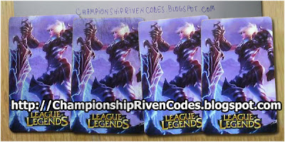 Free Championship Riven Codes