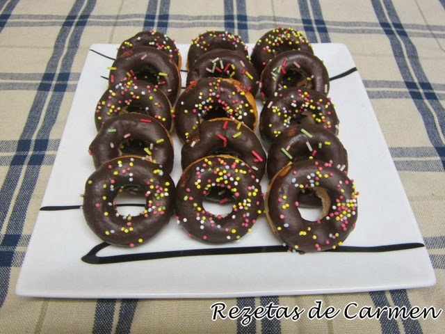 rezetas de carmen: Mini donut al horno