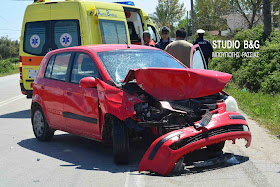 Αργολίδα: Τροχαίο ατύχημα στη Νέα Κίο με εκτροπή αυτοκινήτου  