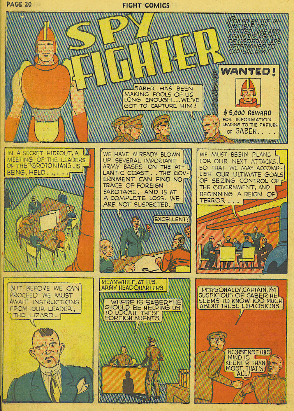Read online Fight Comics comic -  Issue #6 - 22