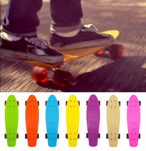 penny board in the rain