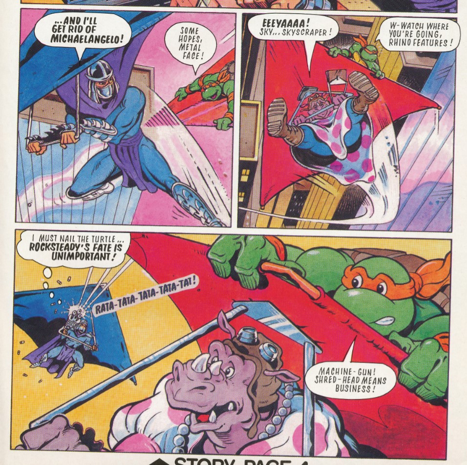 TMNT Entity: TMHT Poster Mag #1