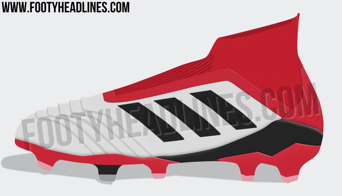 White / / Red 2018 Boots Leaked - Footy Headlines