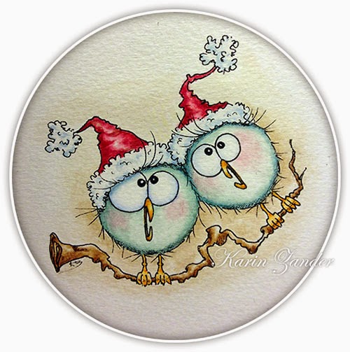 Christmas free digi stamp