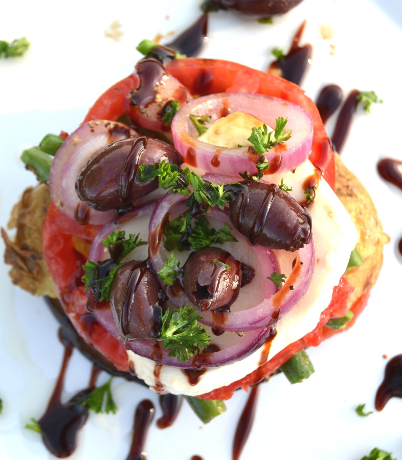 Roasted Vegetable Napoleon The Nutritionist Reviews