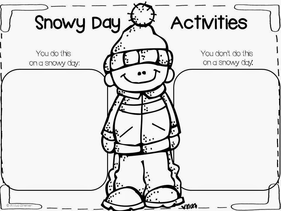 Mrs. Bremer's Class: The Snowy Day {FREE mini book study}