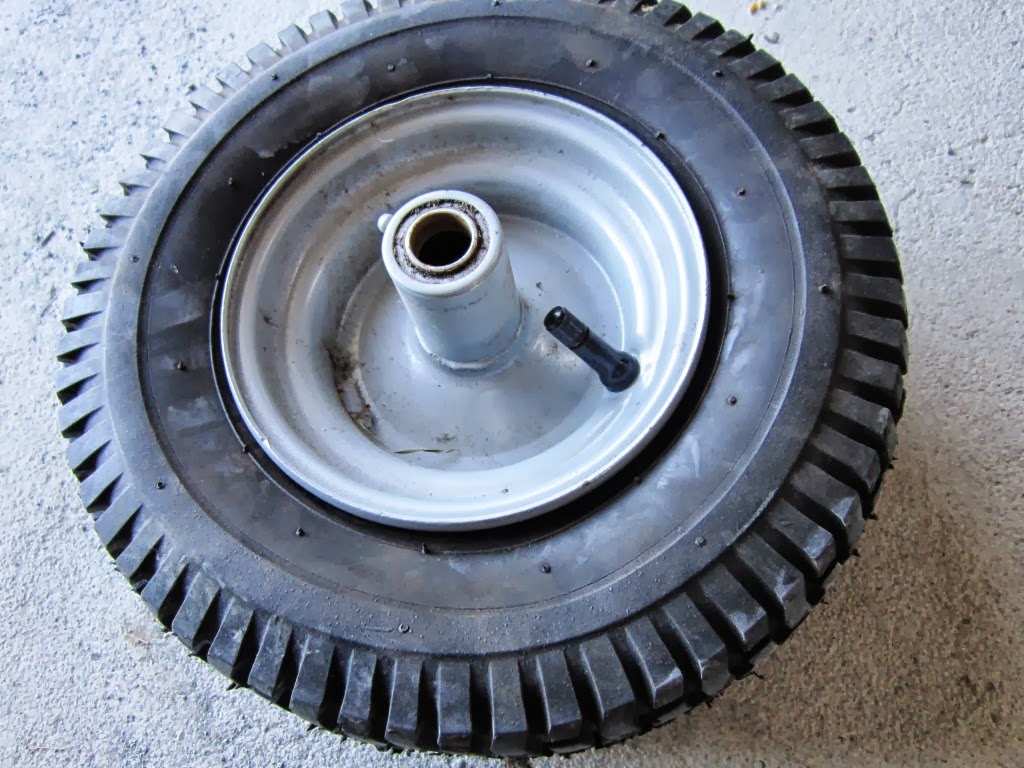 Feed Yourself During Hard Times Replacing a Tire's Valve Stem