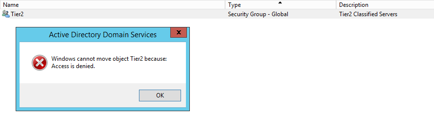 Clint Boessen's Blog: Windows cannot move object because Access is denied